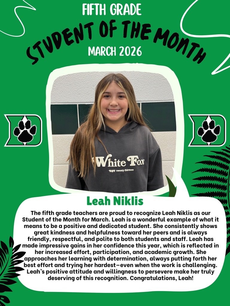 Student of the month