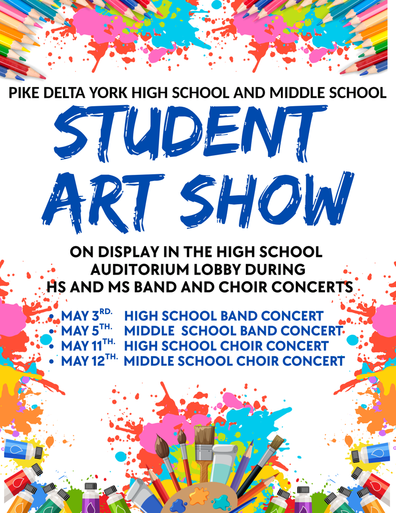 Art show flyer