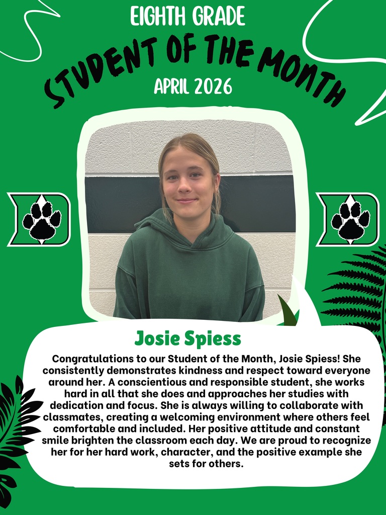 Student of the month