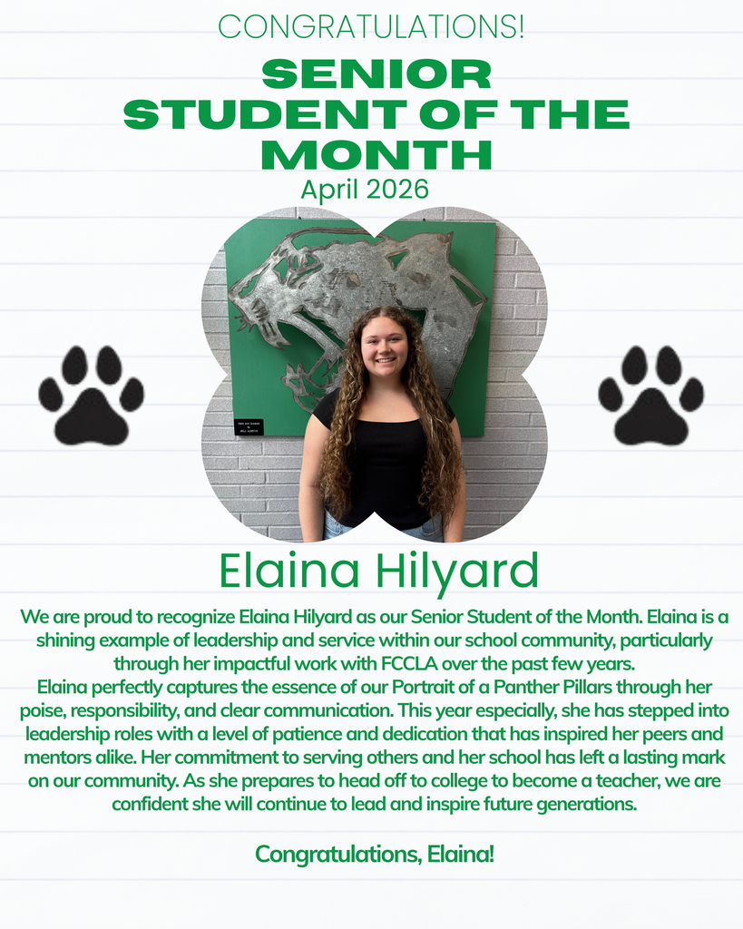 Student of the month