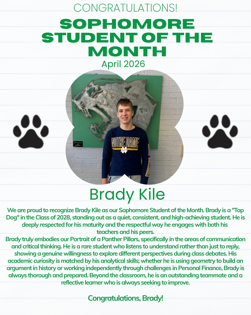 Student of the month