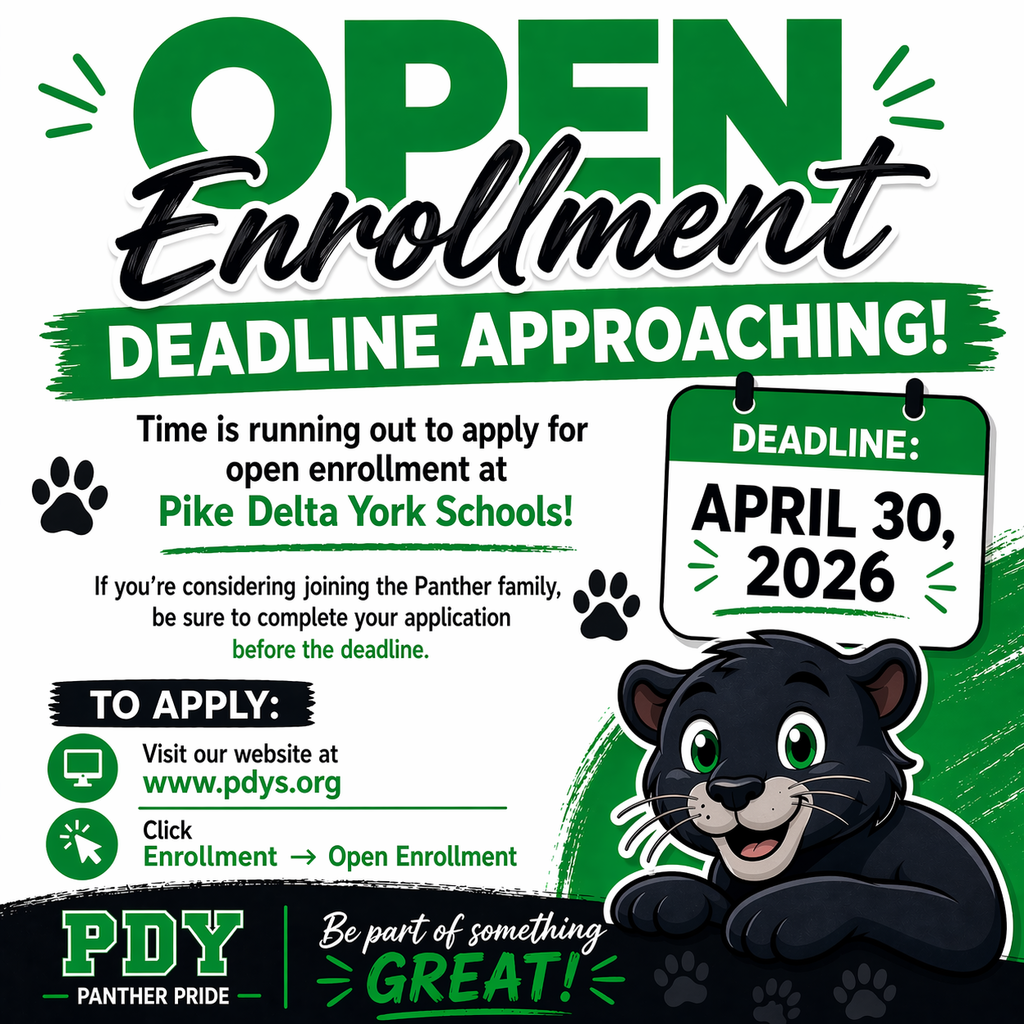 Open enrollment advertisement