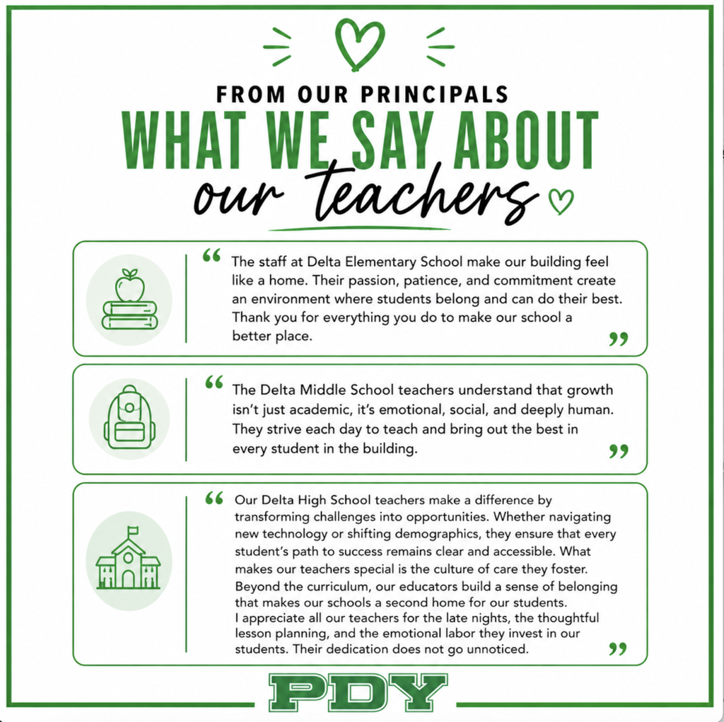 Teacher appreciation week flyer