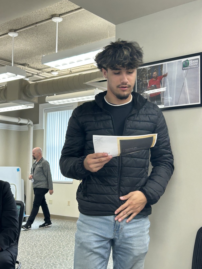 students receiving a certificate