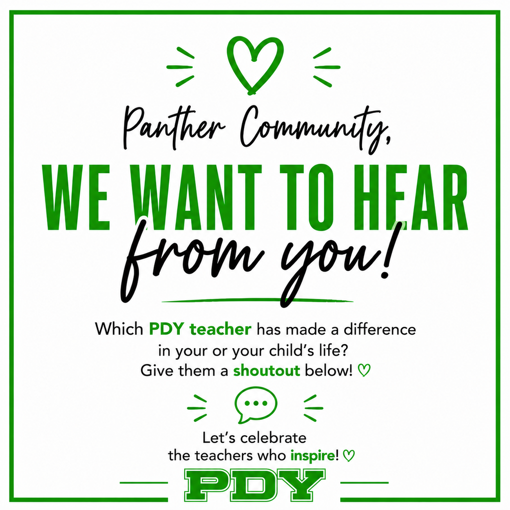 Teacher appreciation week flyer