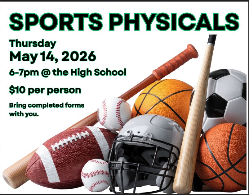 Sports Physicals Flyer