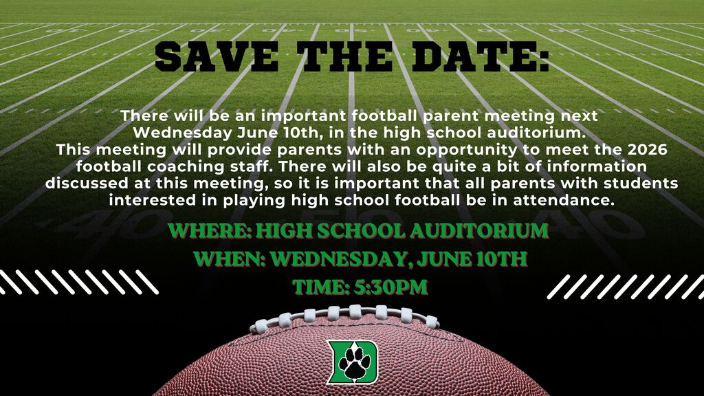 Football meeting