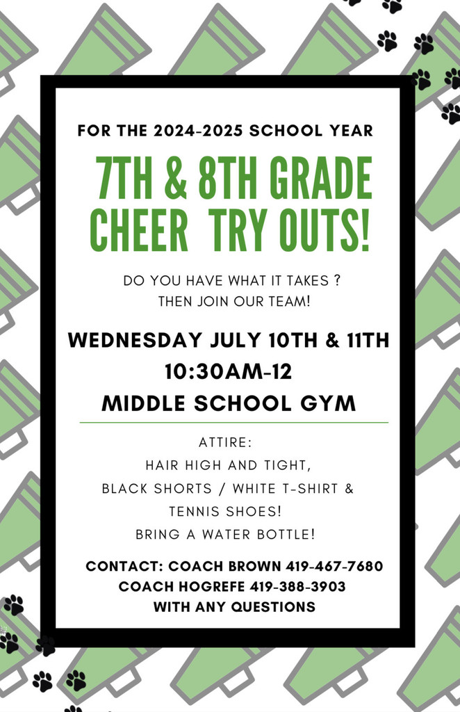 Cheer flyer