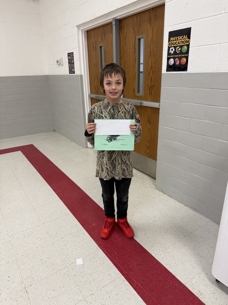 Students with their MAP testing reward