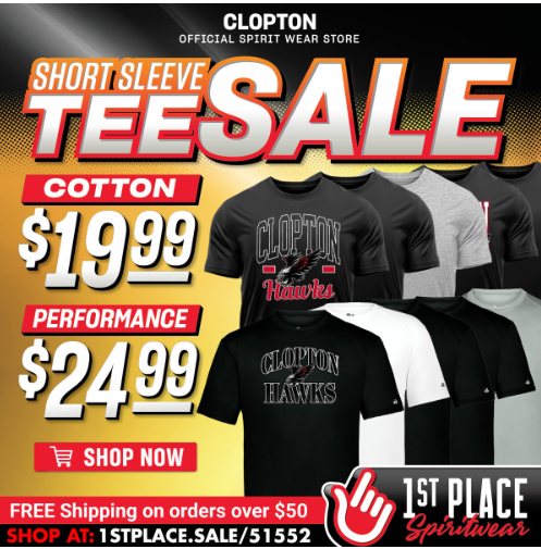 July 1 spirit wear