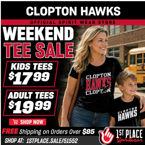 Weekend Tee Sale