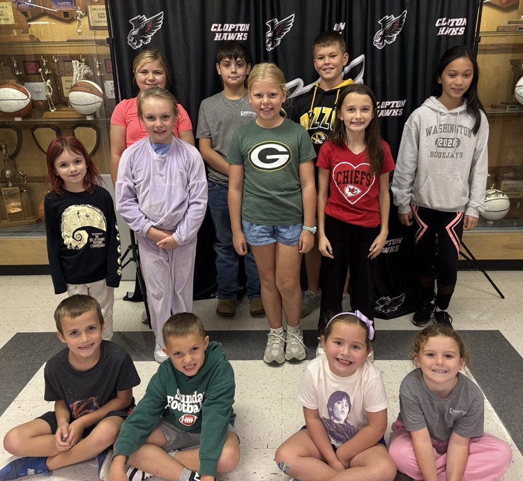 PE Students of the month