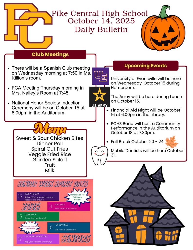 10/14 bulletin