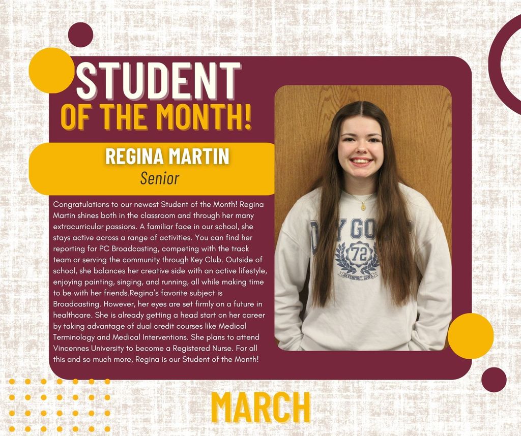 March Student of the month