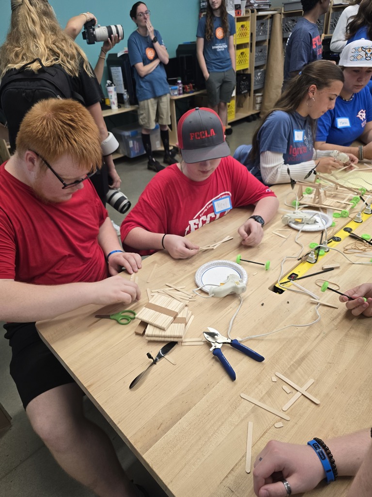 Building with popsicle sticks