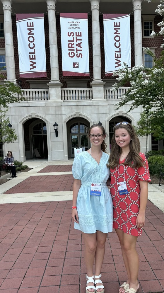 Callie Barnett & Cate Quinn represent PRHS at Girls State 2026