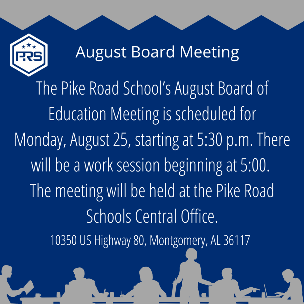 Pike Road BOE Meeting 8.25.25