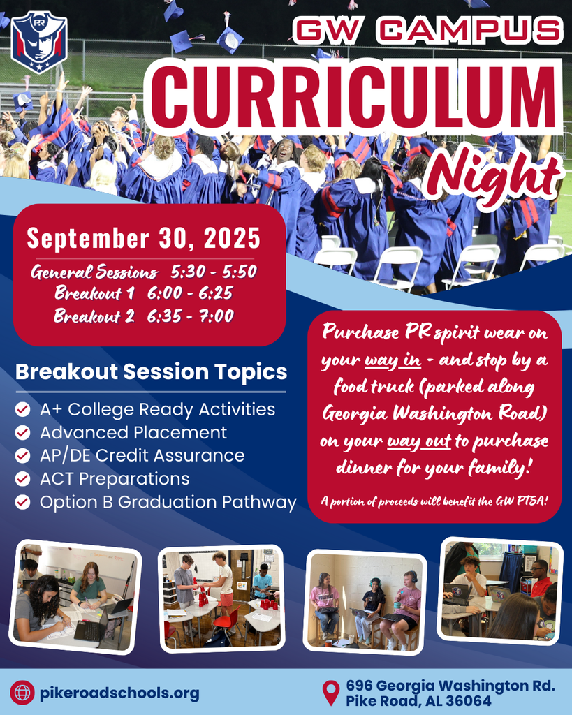 GW 2025 Curriculum Night