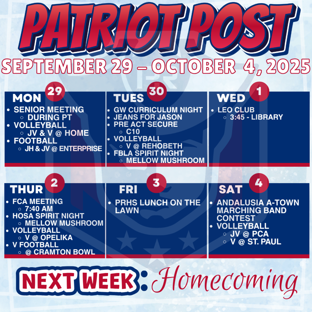 Patriot Post 9/29-10/4