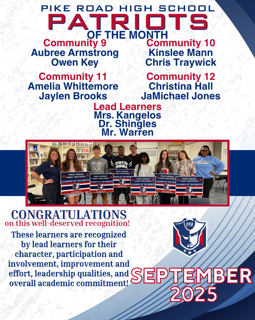 POTM PRHS Sept 2025