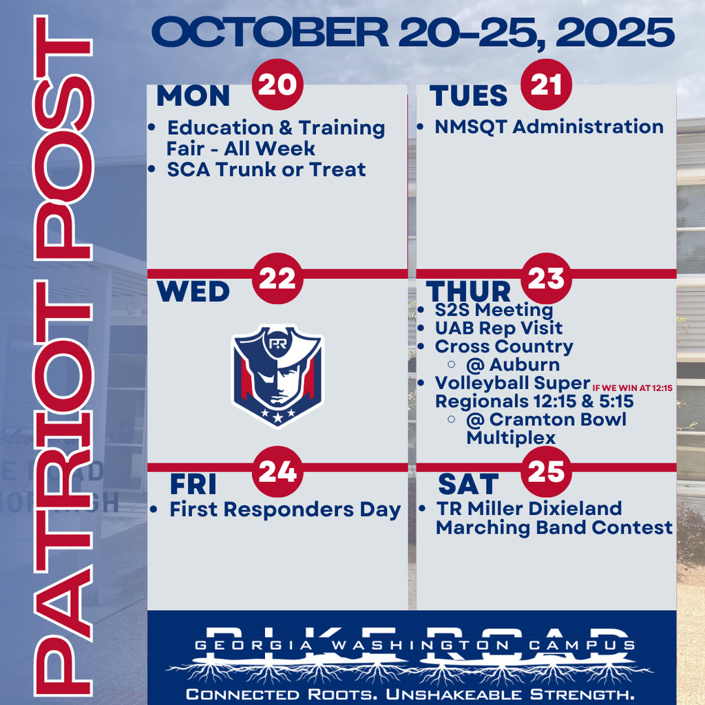 Patriot Post 10/20-10/25