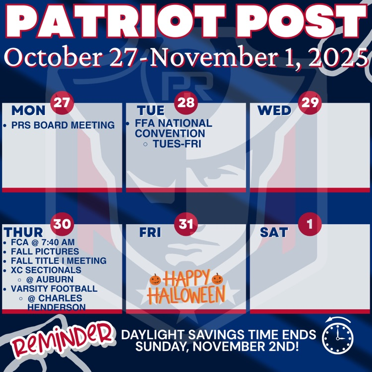 patriot post 10/27-nov 1