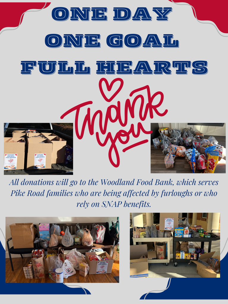 One Day Food Drive!