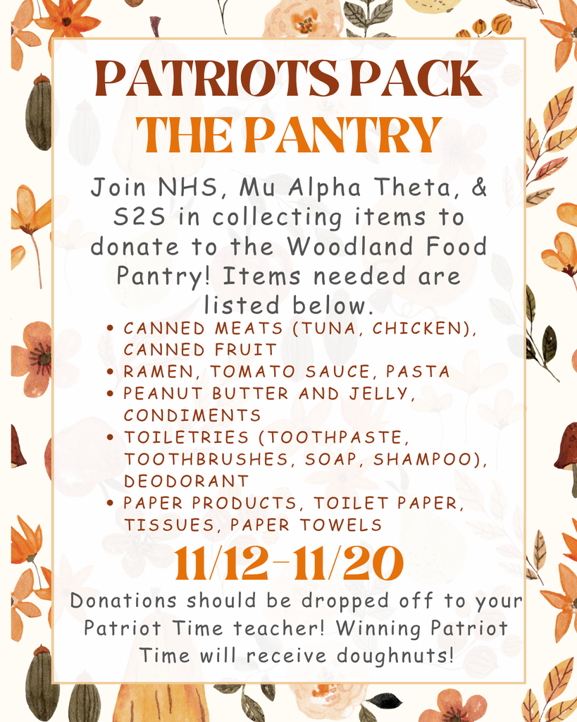 pats pack the pantry