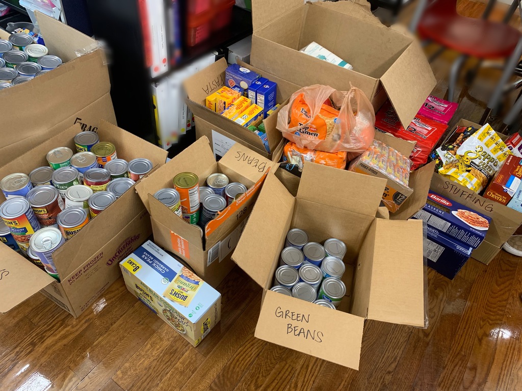 patriots pack the pantry