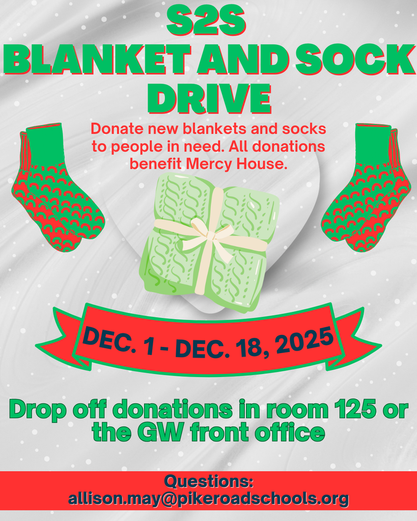 s2s blanket and sock drive
