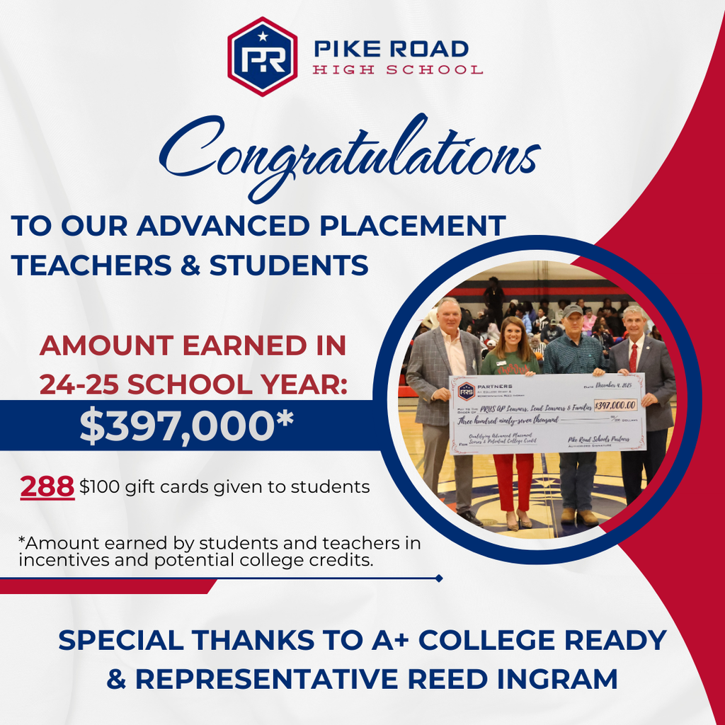 Congratulations PRHS! 