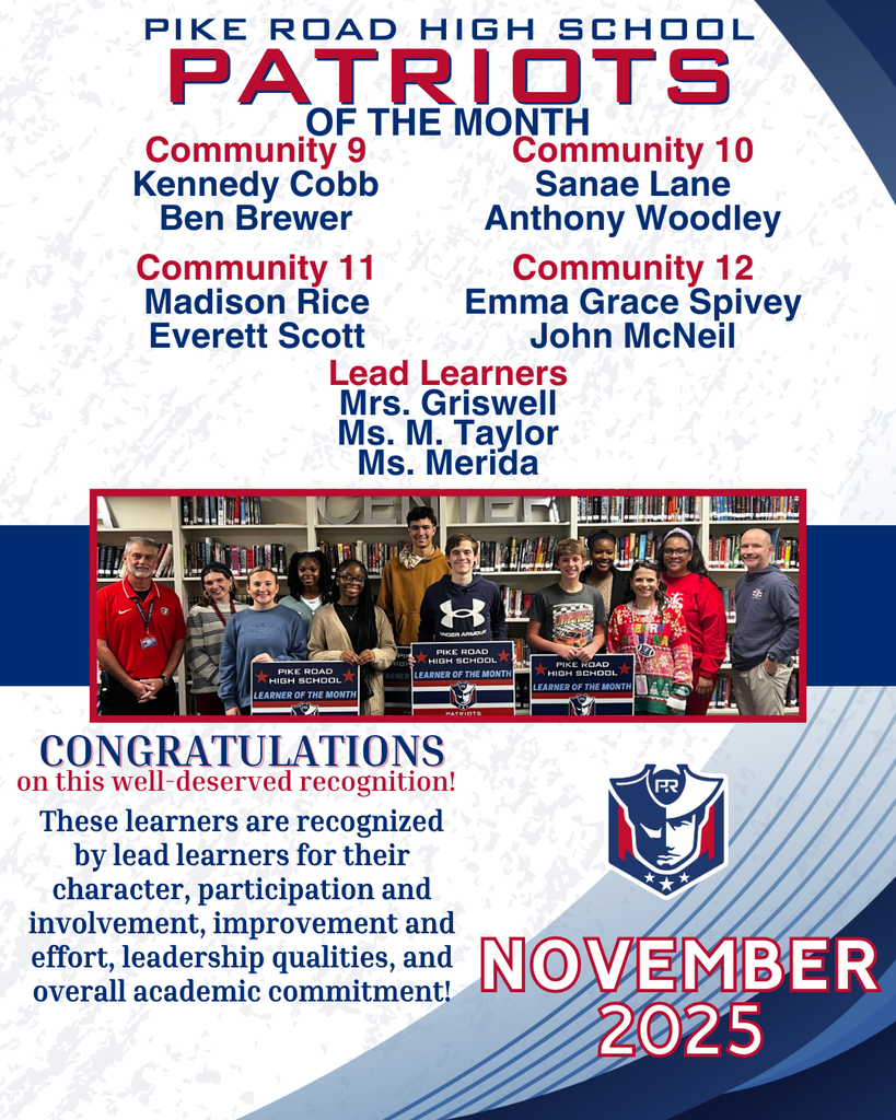 POTM PRHS NOVEMBER 2025