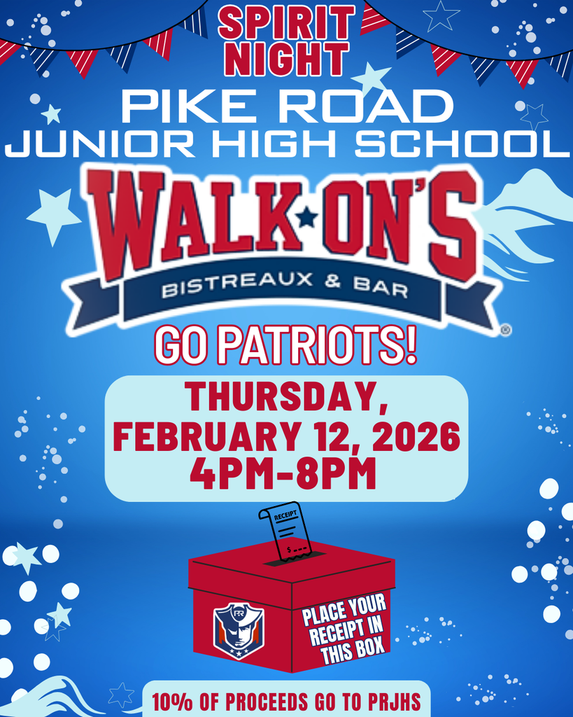 PRJHS Walk Ons Spirit Night