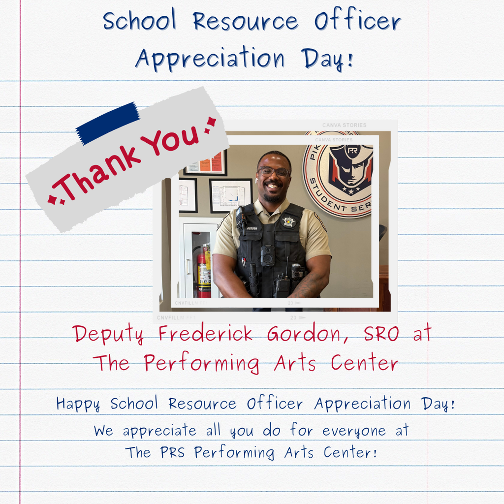SRO Appreciation to Deputy Frederick Gordon at the PAC
