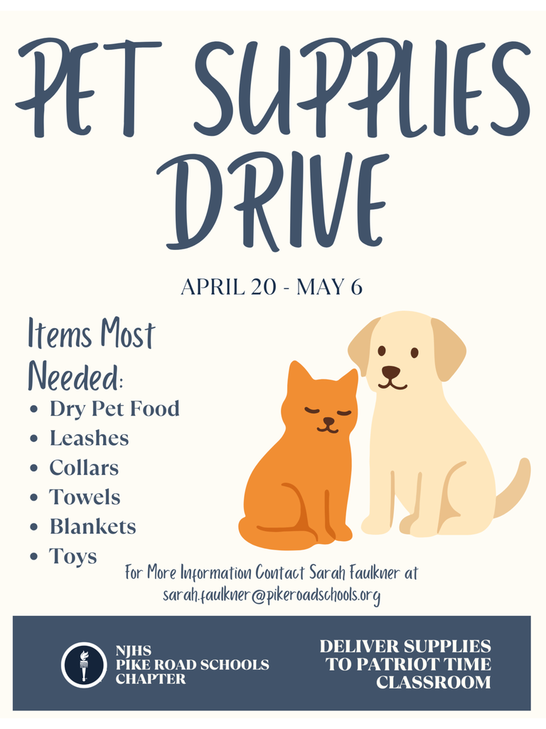 Pet Supply Drive