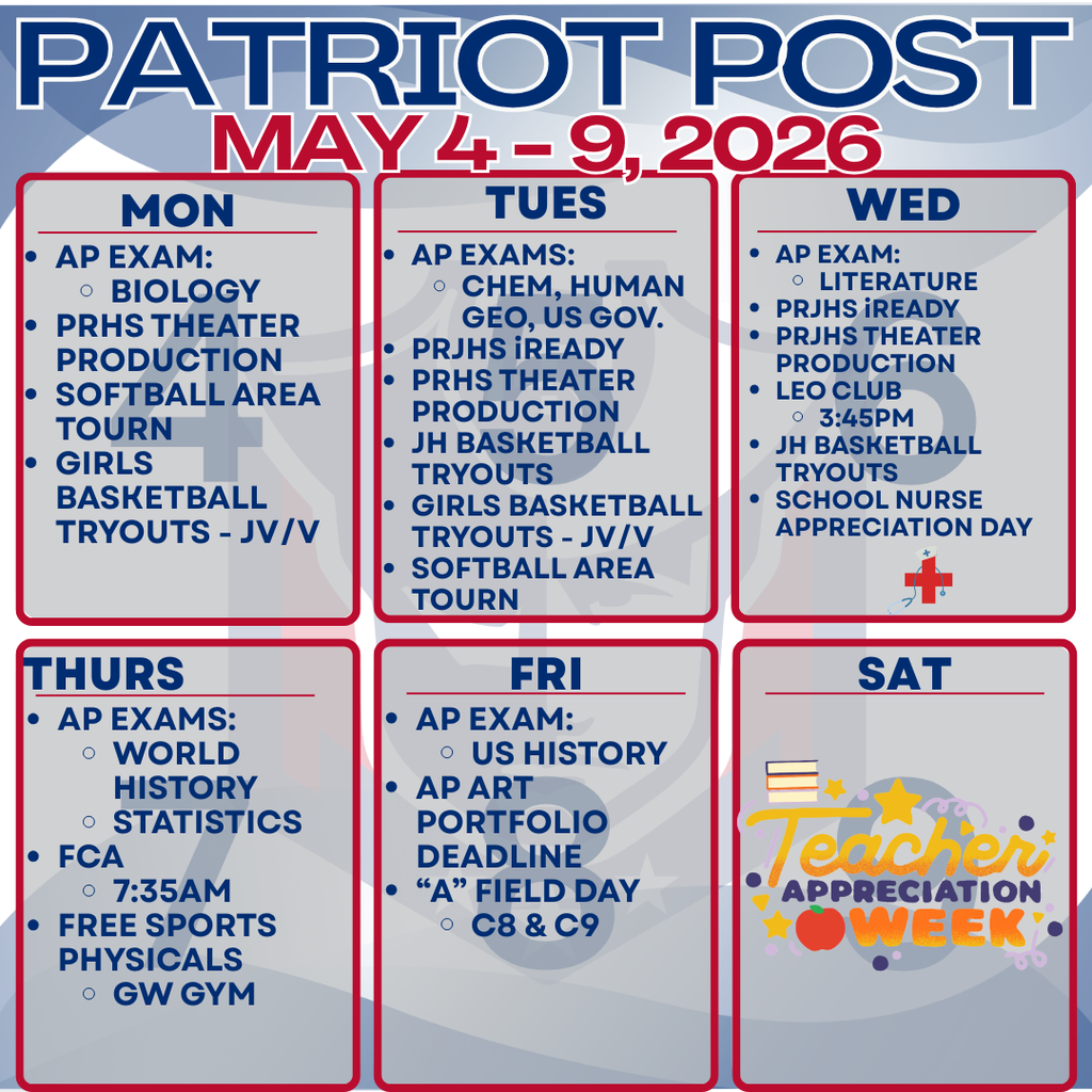 Patriot Post 5/4-5/9