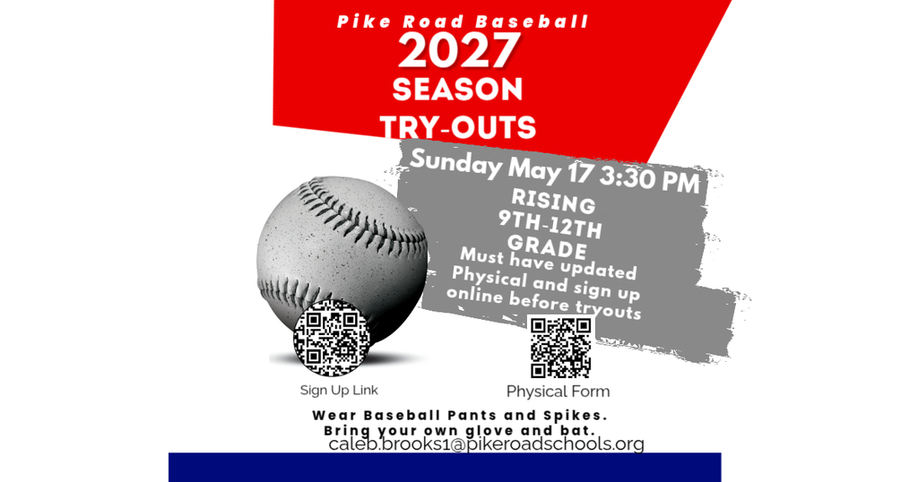 High School Baseball Tryouts
