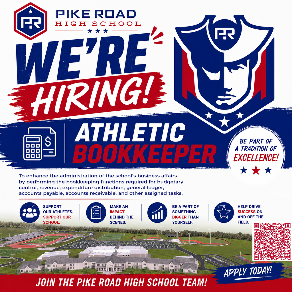 PRHS Athletic Bookkeeper Post