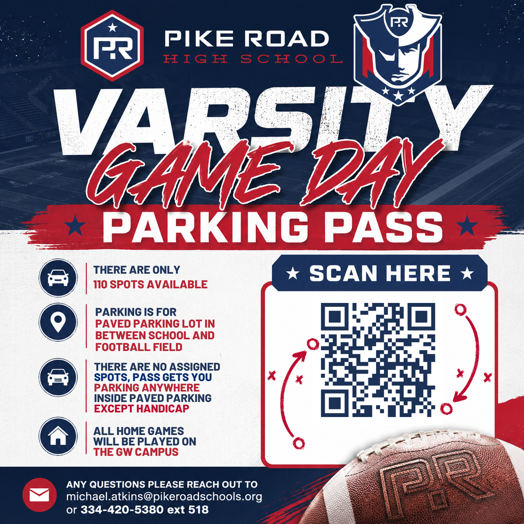 Varsity Football Parking Passes
