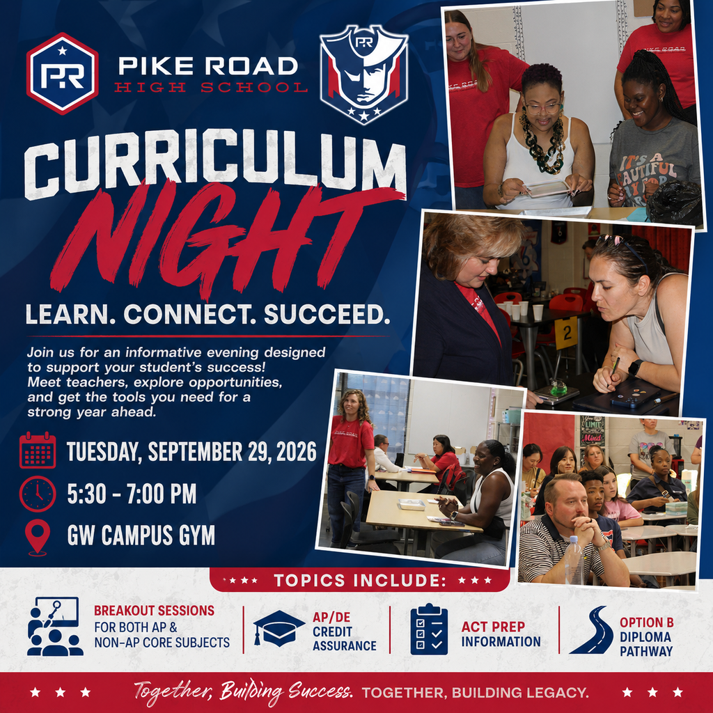 PRHS Curriculum Night 2026