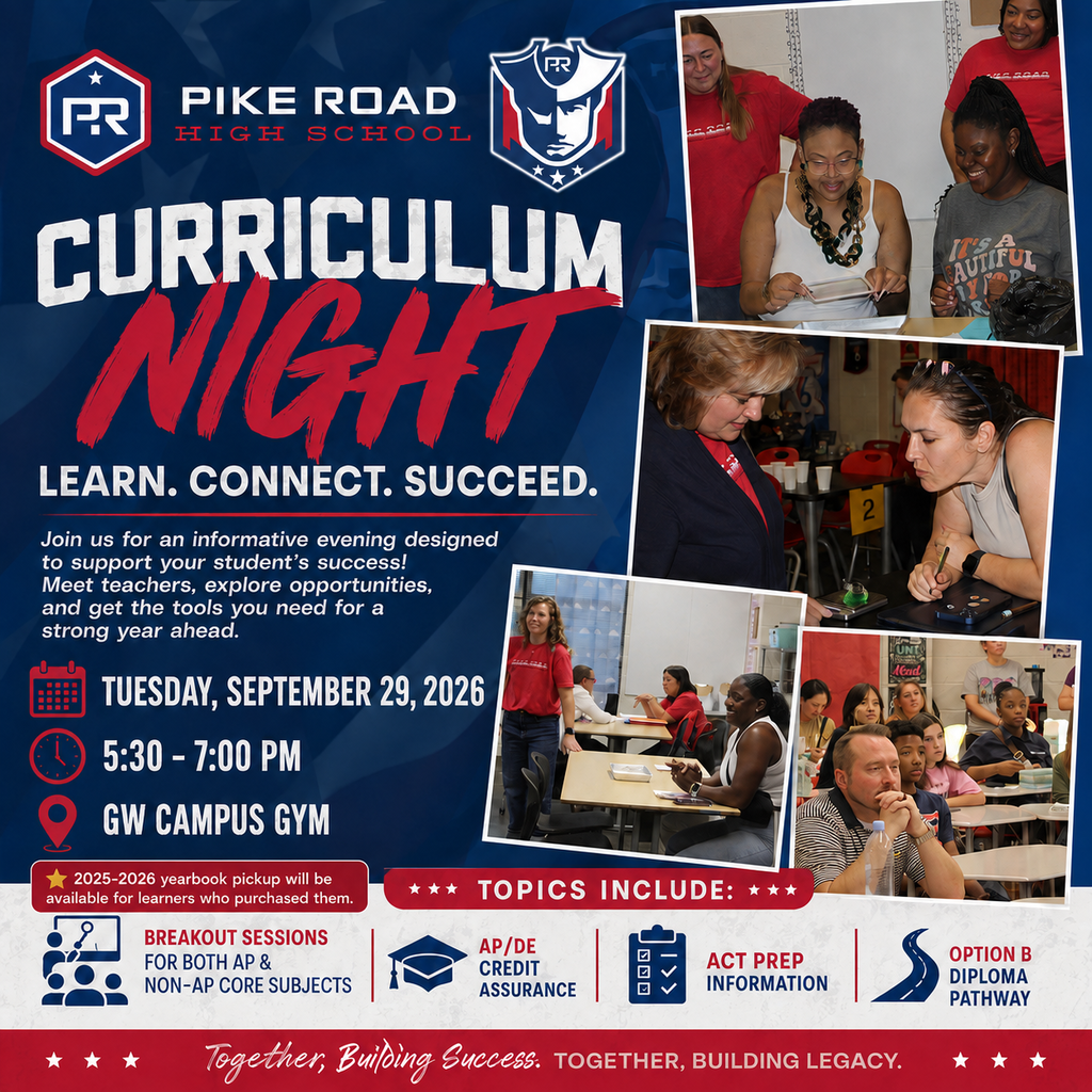 PRHS Curriculum Night 2026