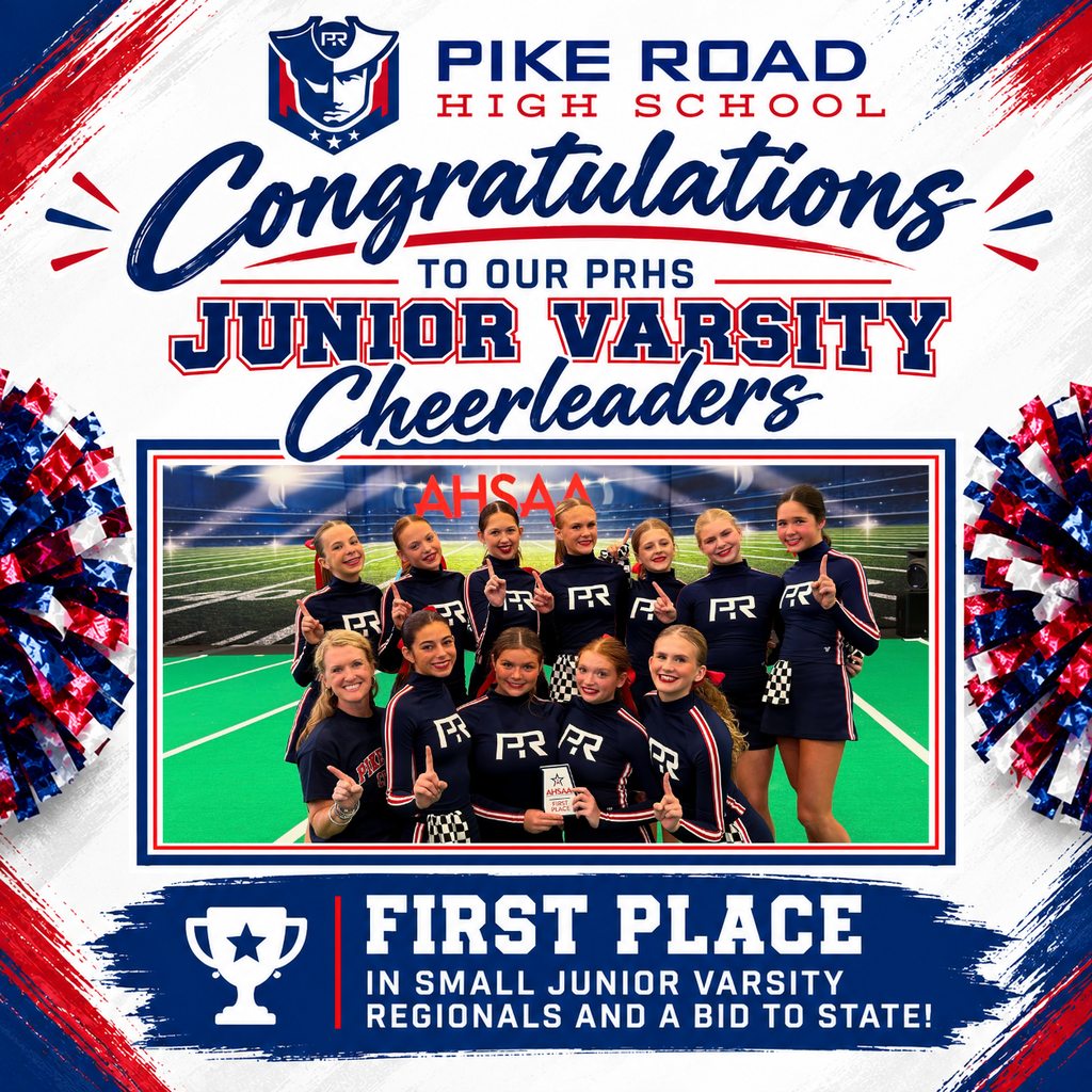 PRHS JV Cheer 1st Place