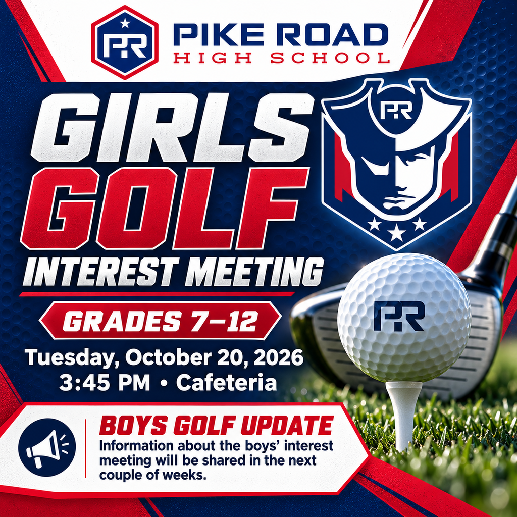 Girls Golf Interest Meeting Announcement