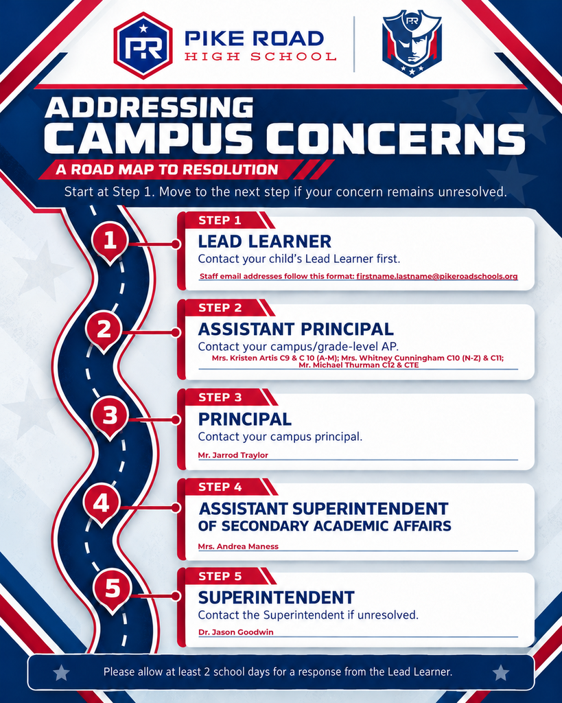PRHS campus concerns