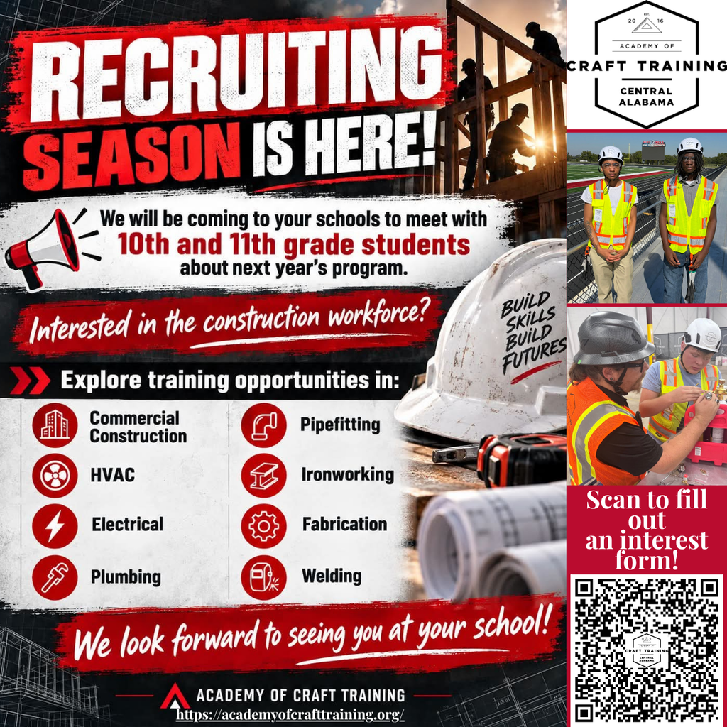 Academy of Craft Recruitment Flyer