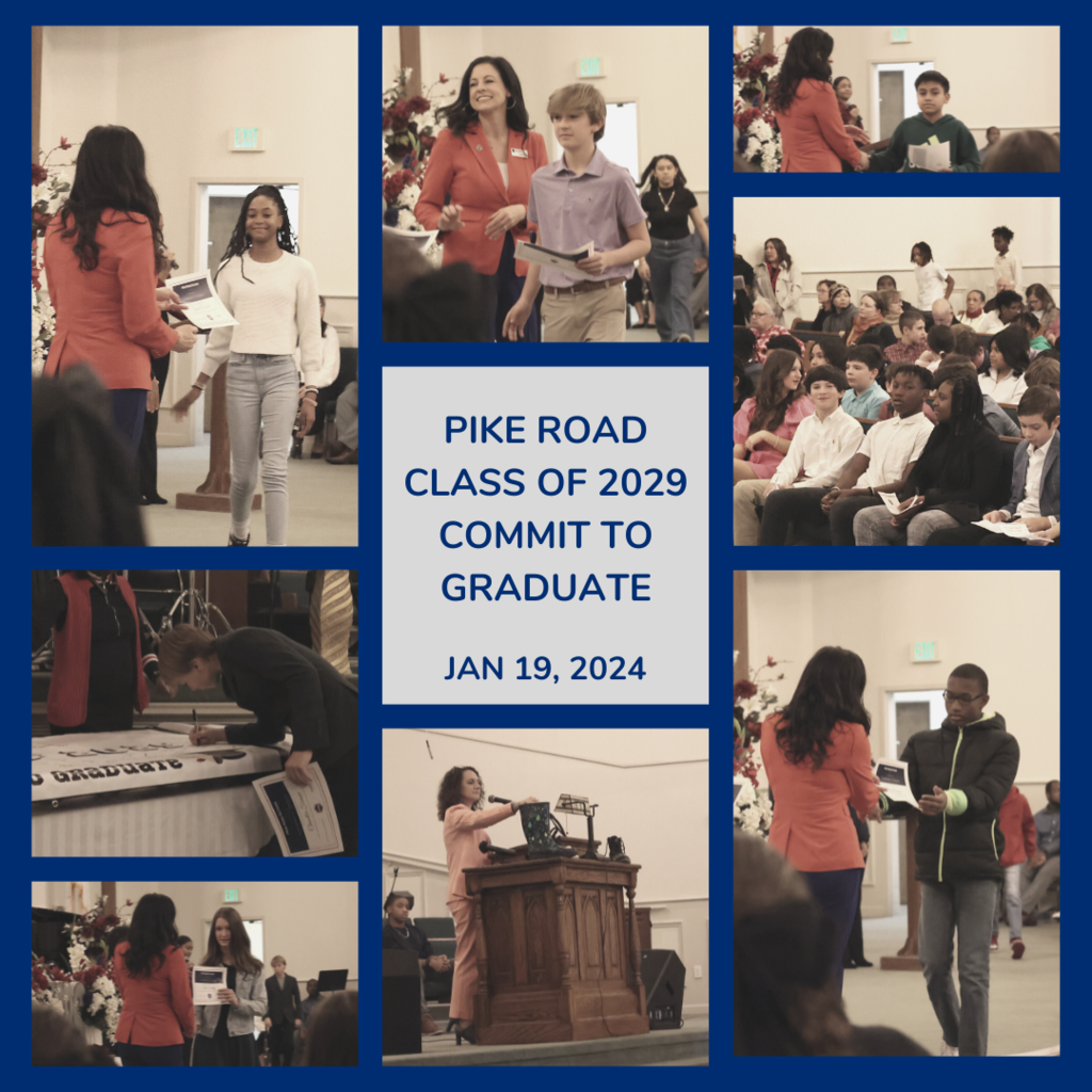 Picture collage of Commitment to Graduate