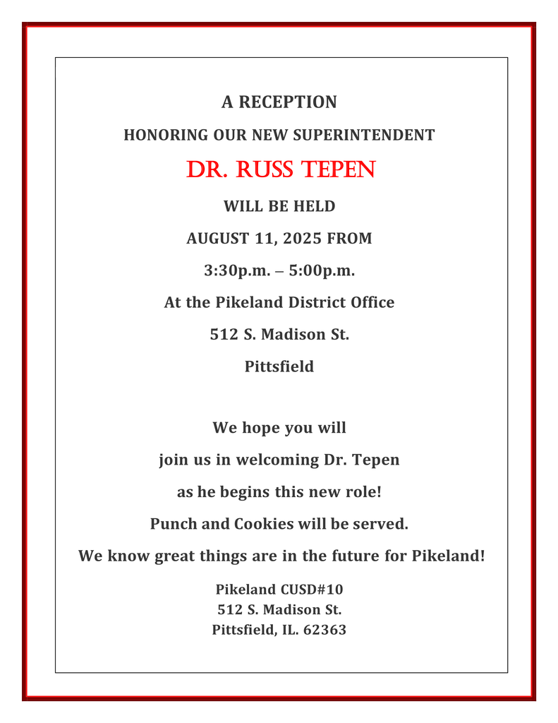 Dr. Tepen Reception