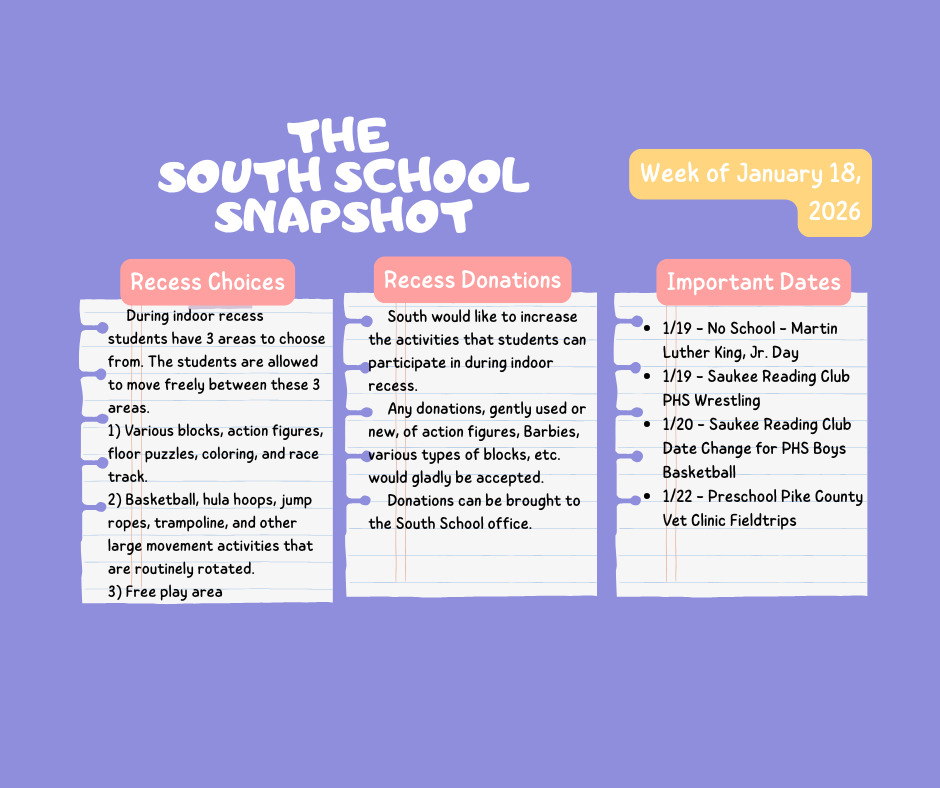 South School Snapshot