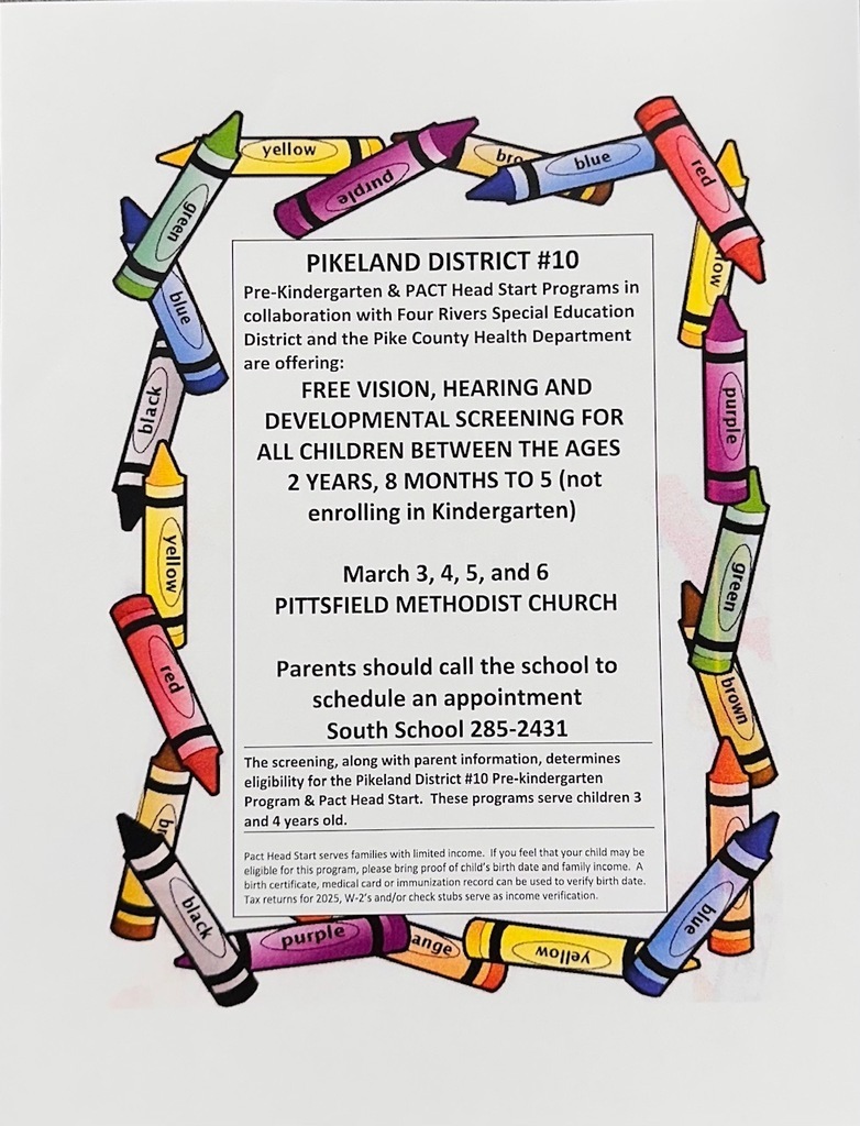 Preschool Screenings