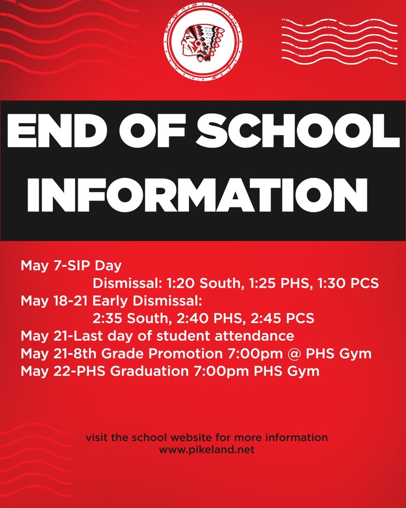 End of School  Information
